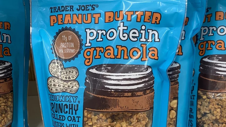 Peanut butter protein granola 