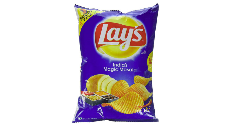 Magic Masala chips bag