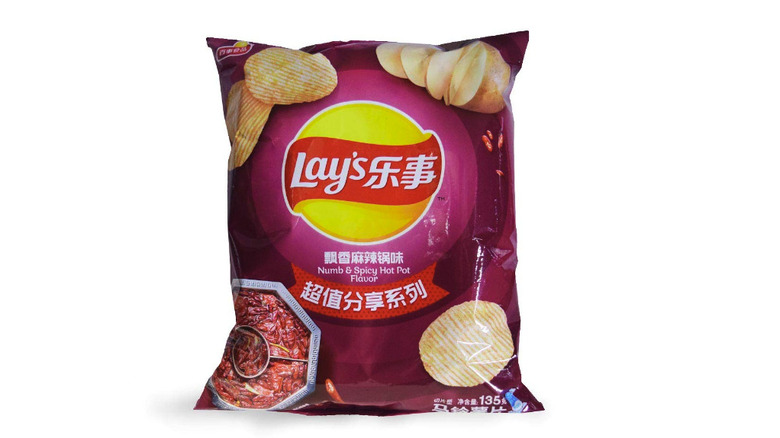 Numb & Spicy Hot Pot bag of chips