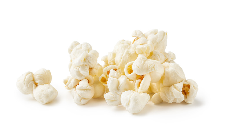 pile of popcorn