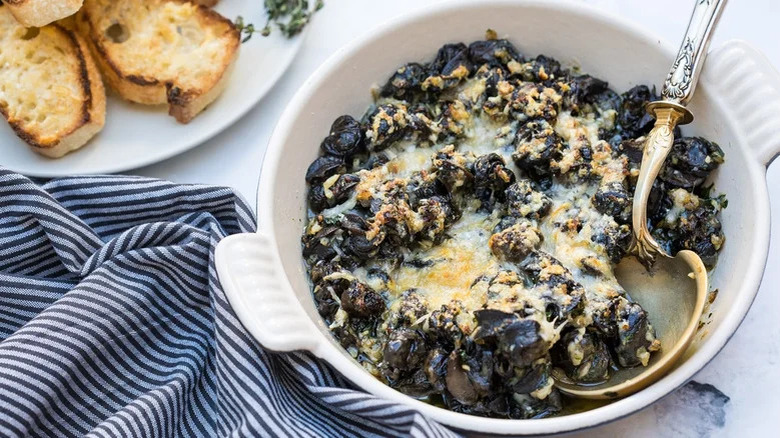 escargot in bowl