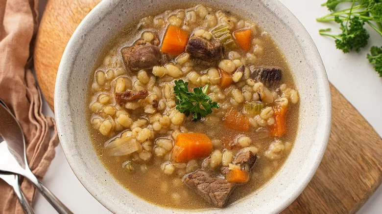 beef barley soup