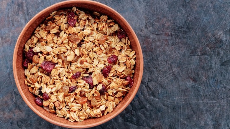 Bowl of granola