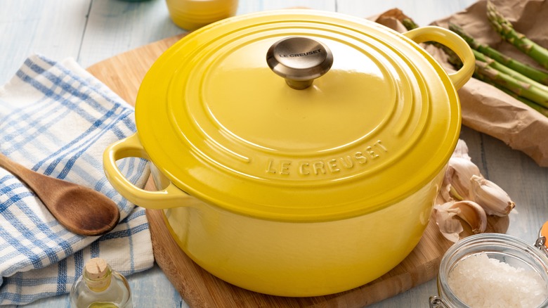 Le Creuset dutch oven