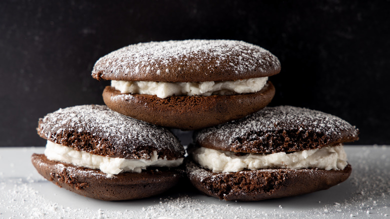 Stacked whoopie pies