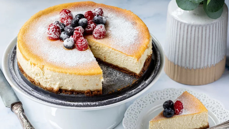 Baked Ricotta Cheesecake