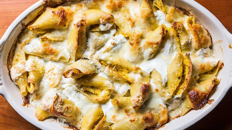 Butternut Squash Stuffed Shells