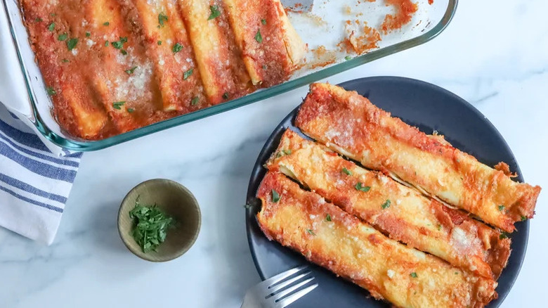 Tuscan Spinach and Ricotta Crespelle