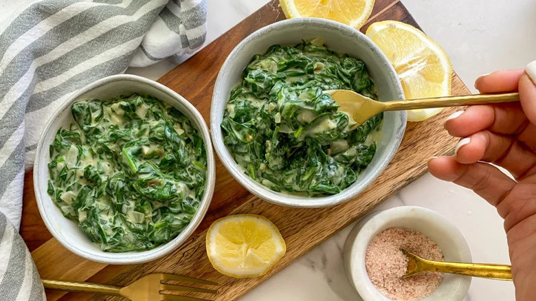 Classic Creamed Spinach