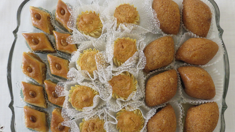 Algerian dessert tray