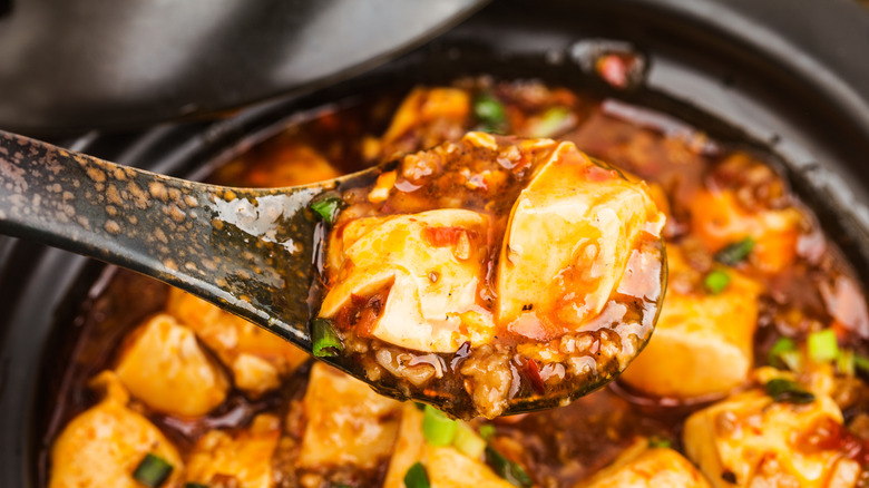 Spicy bean curd