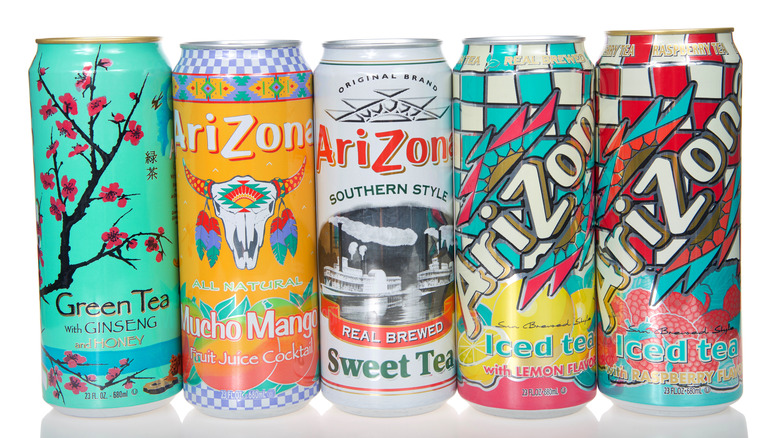 Arizona beverage cans