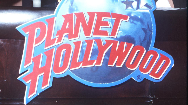 Planet Hollywood sign