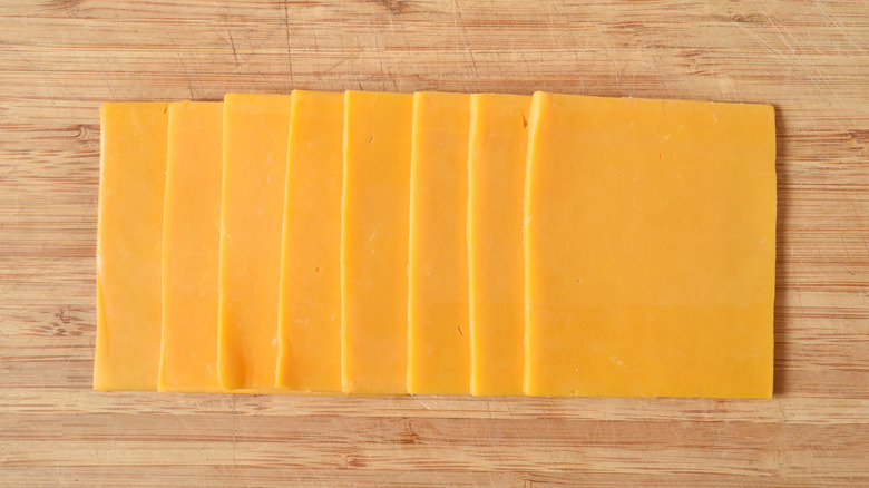 American cheese slices