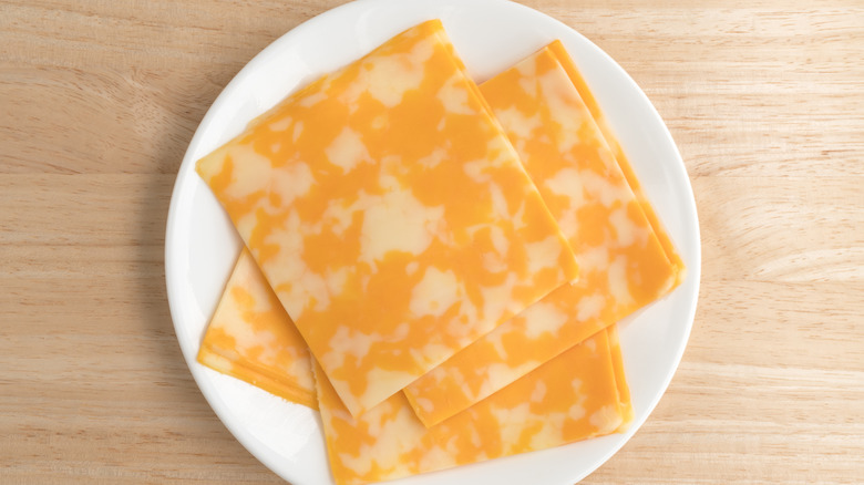 Colby-Jack cheese slices