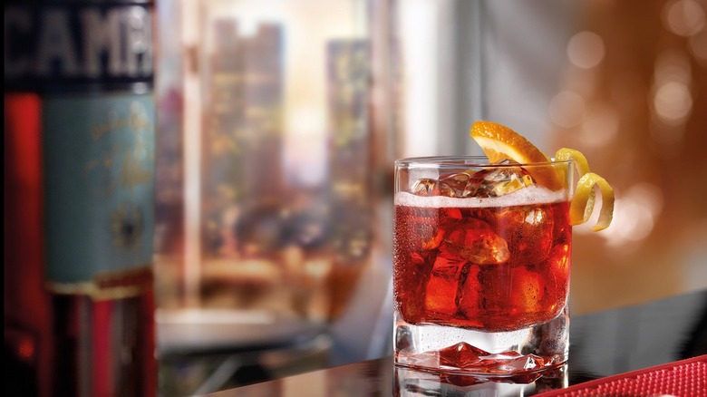 Americano Campari cocktail 