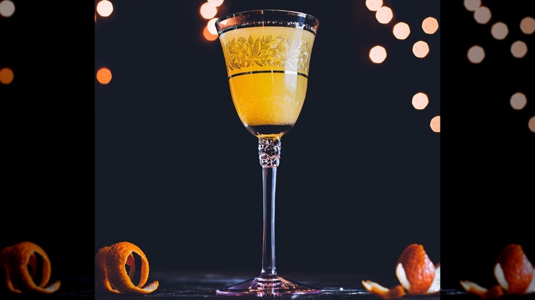 Puccini sparkling cocktail