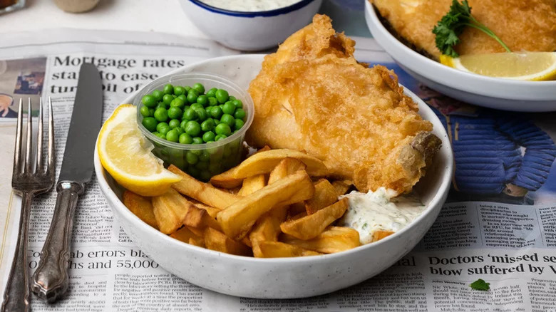 Classic British Fish And Chips