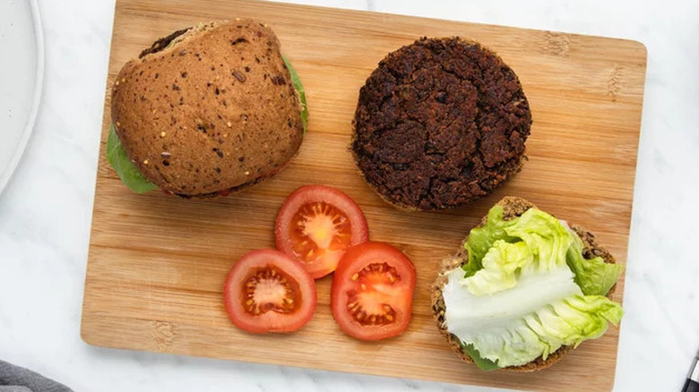 Hearty Black Bean Burger