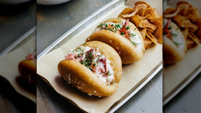 Lobster rolls at Jacqueline