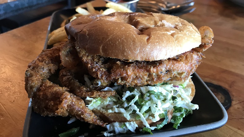 softshell crab sandwich