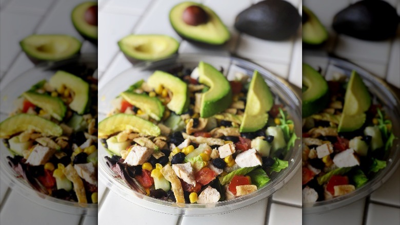 Au Bon Pain avocado salad