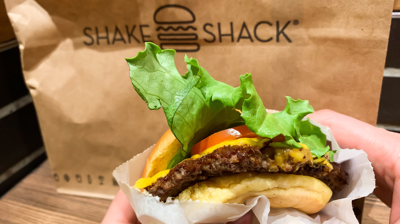 Shake Shack burger
