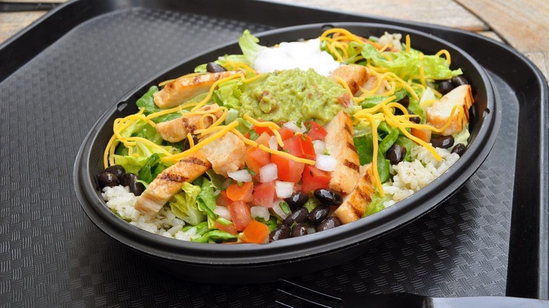 Taco Bell Mexican salad