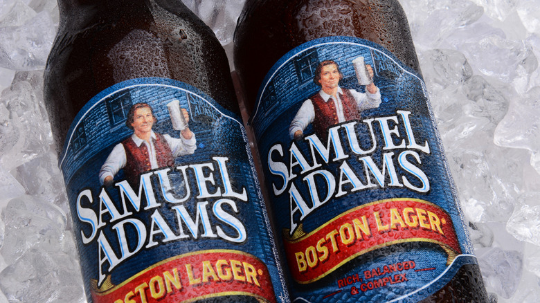 bottles of Samuel Adams