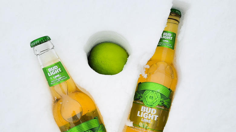 Bud Light Lime bottles