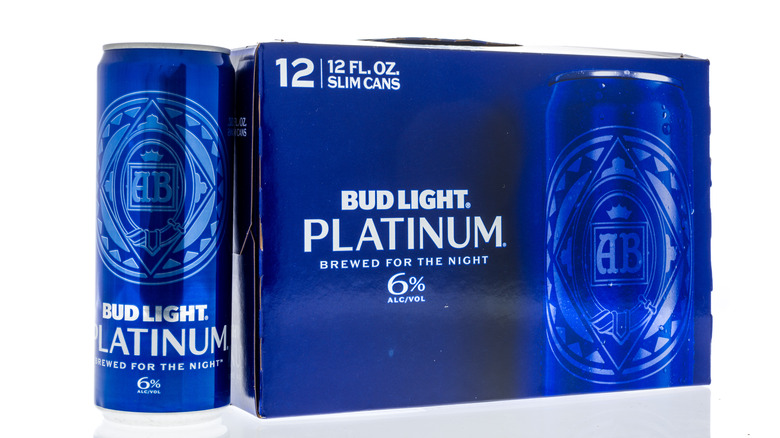 can of Bud Light Platinum