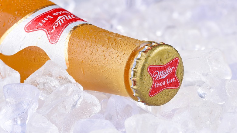 bottle of Miller High Life