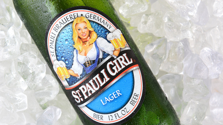 bottle of St. Pauli Girl