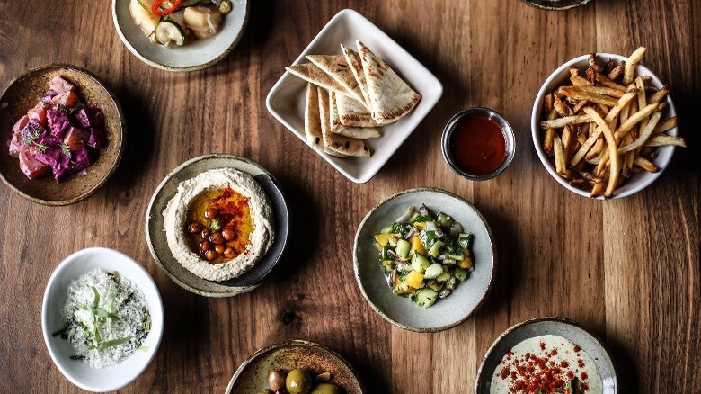 Butcher & Bee mezze spread