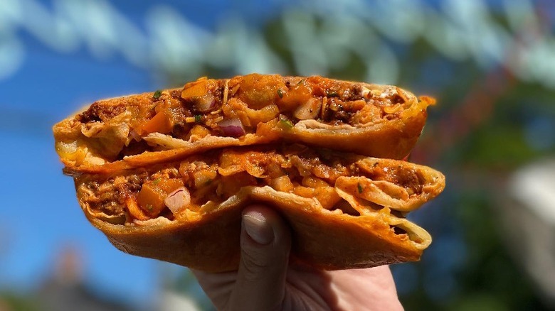 Redheaded Stranger crunch wrap