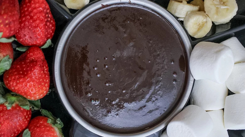 Irish Cream Chocolate Fondue