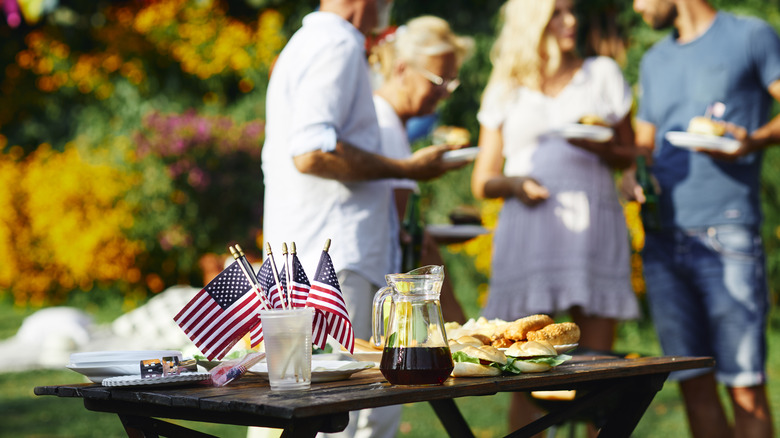 Fourth of July cookout