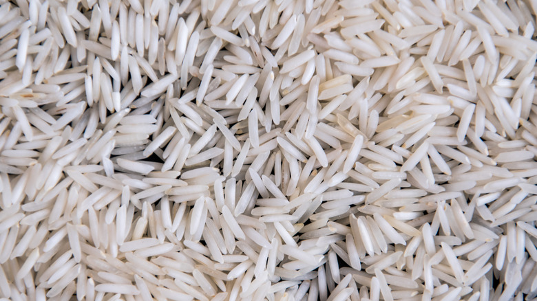 Basmati Rice close up