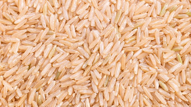 Brown Rice up close