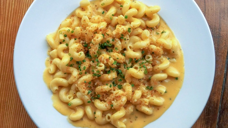 Overview of cavatappi mac and cheese