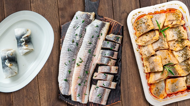 various types of herring