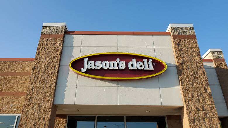 Jason's Deli restaurant sign