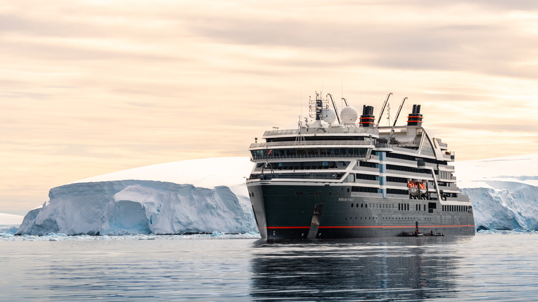 Seabourn boat on cruise