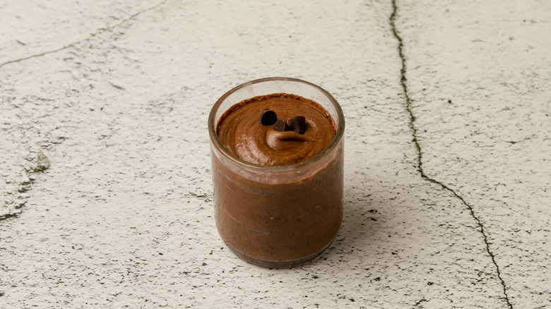 nutella in shot glass