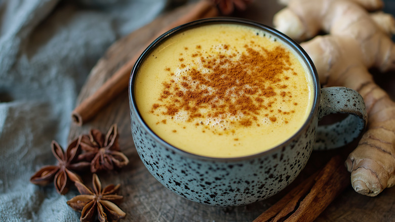 golden milk turmeric latte