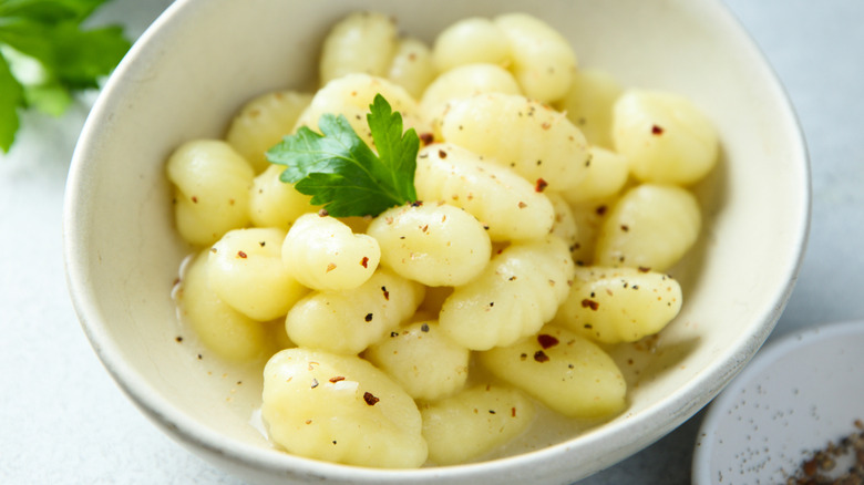 Cacio e Pepe gnocchi