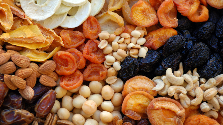 dried fruit and nuts