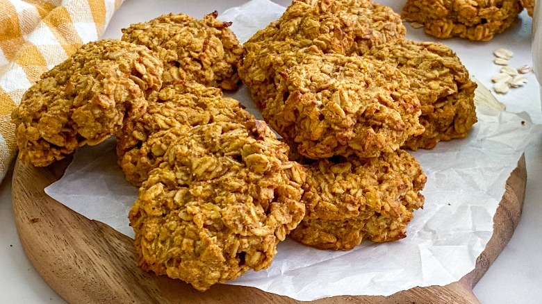 cookies on round board