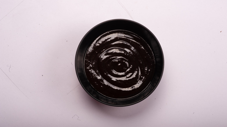 bowl of hoisin sauce