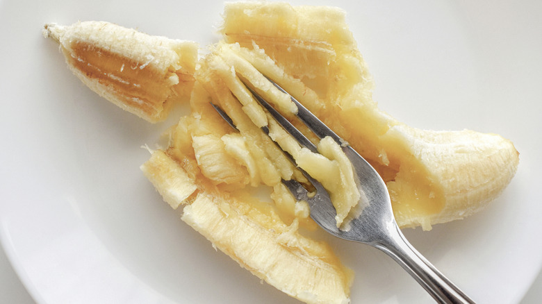 mashed banana